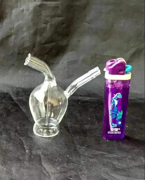 Frete grátis por atacado ----- 2016 novo Mini colorido, transparente de vidro Hookah / vidro bong, cor e estilo de entrega aleatória, vendas à vista