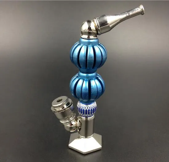 Pipe à fumer en gros quatre couleurs double boule petite pipe, bong en verre en gros, livraison aléatoire de couleur, livraison gratuite, grand mieux