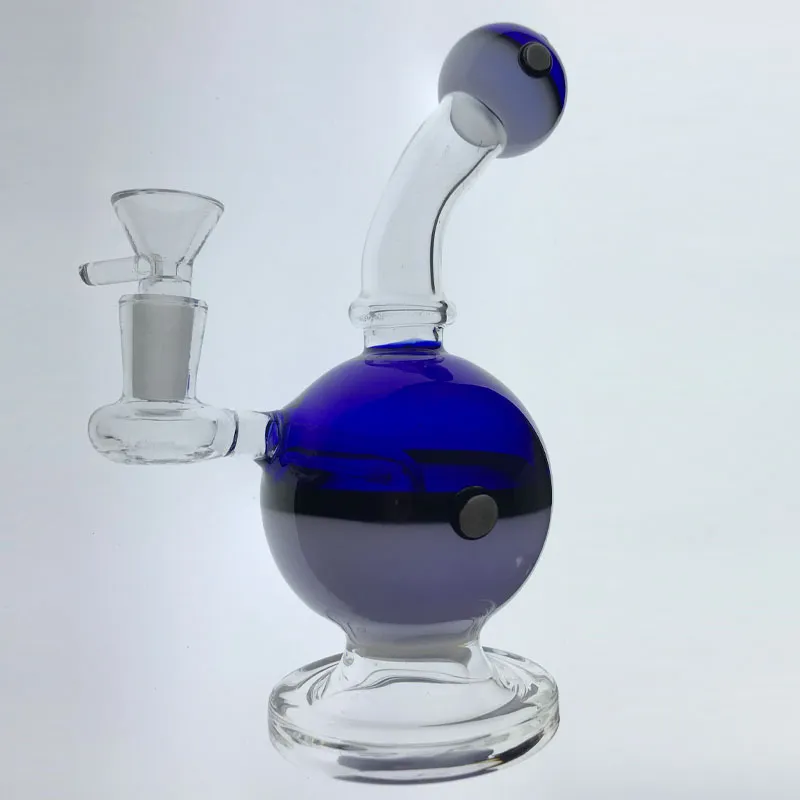 Cam bong dab rig 2018 Cam Su Borular incycler fonksiyonu pimi delik Nargile 14mm Ortak