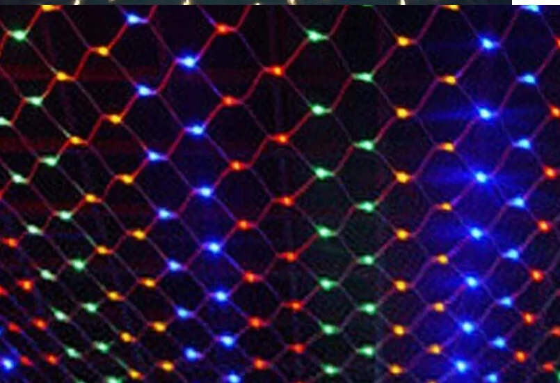 2m*3M 210leds Net lichtgordijn Lichten Xmas Fairy Flash Lights Led Strings Wedding Christmas Decoratio AC 110V-250VN