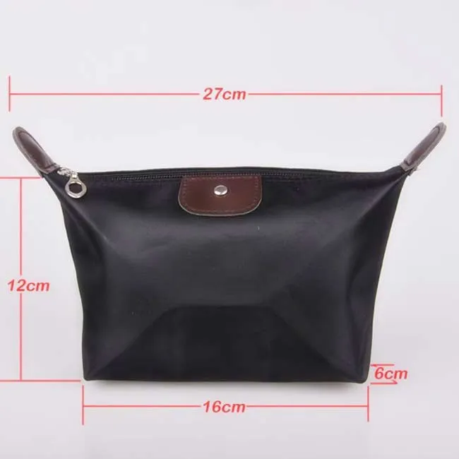 Bolsa de maquiagem simples moda bolsa de viagem impermeável organizador de maquiagem armazenamento para mulheres frete grátis #6691