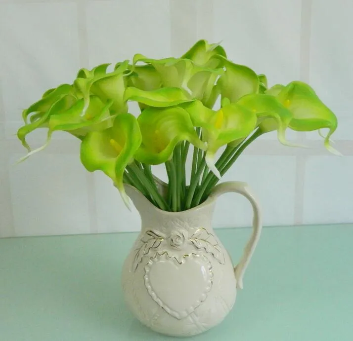 Calla Lily Bride Blumen KOSTENLOSER VERSAND PU Real Touch Blume PU künstliche Blumen Home Party Dekorationen Großhändler HP005