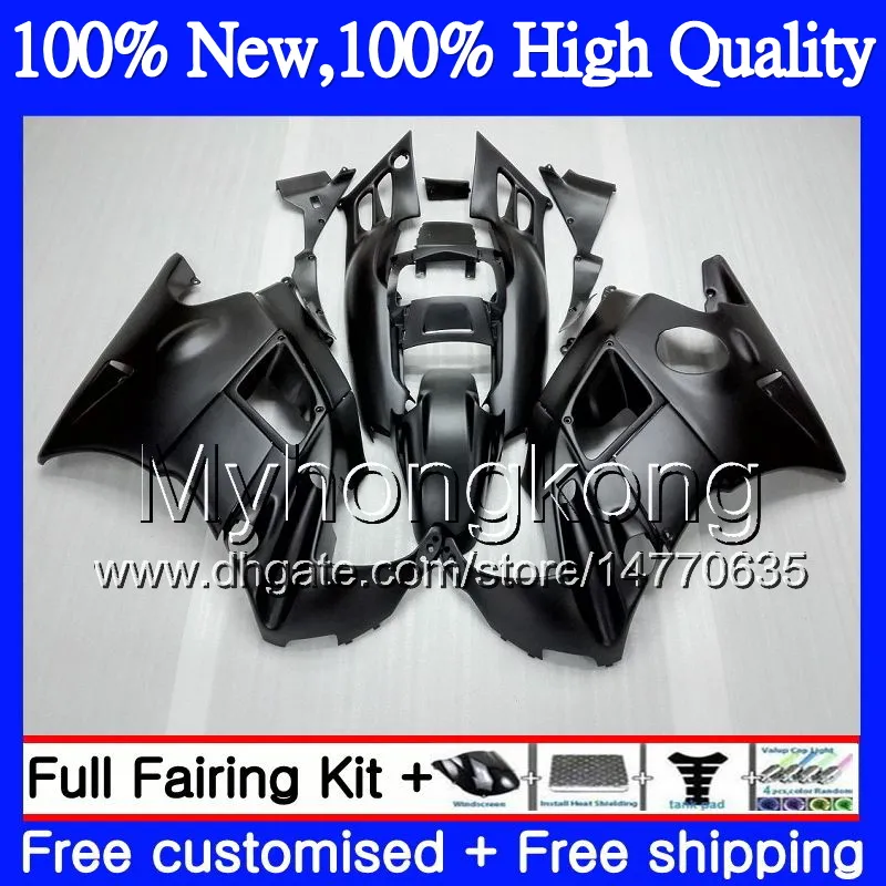 Honda CBR 600F2 Matte Black FS CBR600 F2 91 92 93 94 Aamy5 CBR600FS CBR 600 F2 91 CBR600F2 1991 1992 1993 1994 Fairing