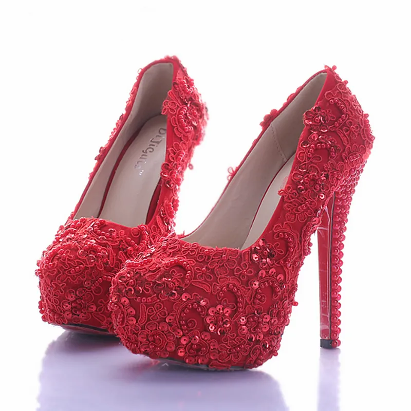 Red glitter sales wedding shoes