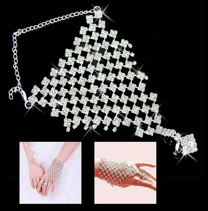 Mode Luxe Bruids Armband Bruiloft Sieraden Polsketting Bangles Elleboog Accessoires Voor Prom Girls Avond Feestjurken Gratis Verzending