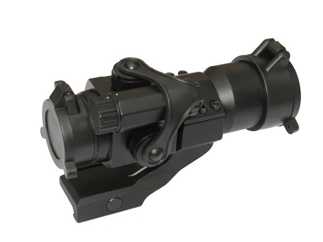 Tactical M2 Style 1x30mm Red/Green Dot Rifle Scope Sight with Quick Release Cantilever Mount