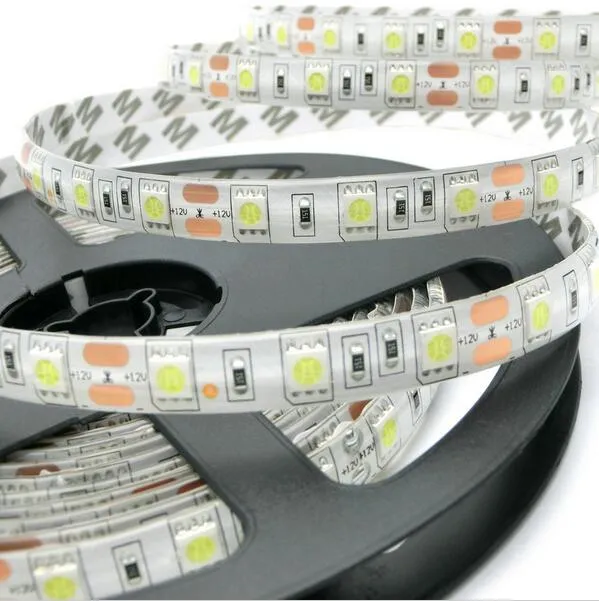High Quality Led Strip 5050 SMD Red Blue Green Yellow Orange Warm White Cool White 5M 300led Waterproof Led Strip Light