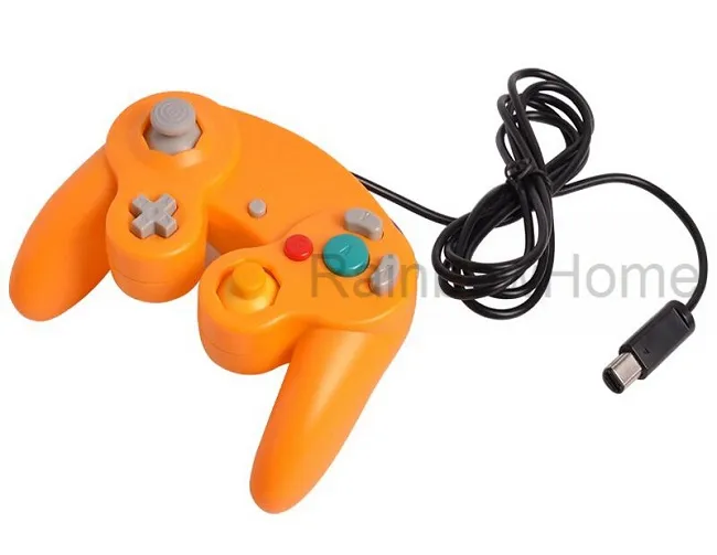 NGC Wired Game Controller Gamepad voor NGC Gaming Console Gamecube Turbo Dualshock Wii U Extension Cable Transparante kleur