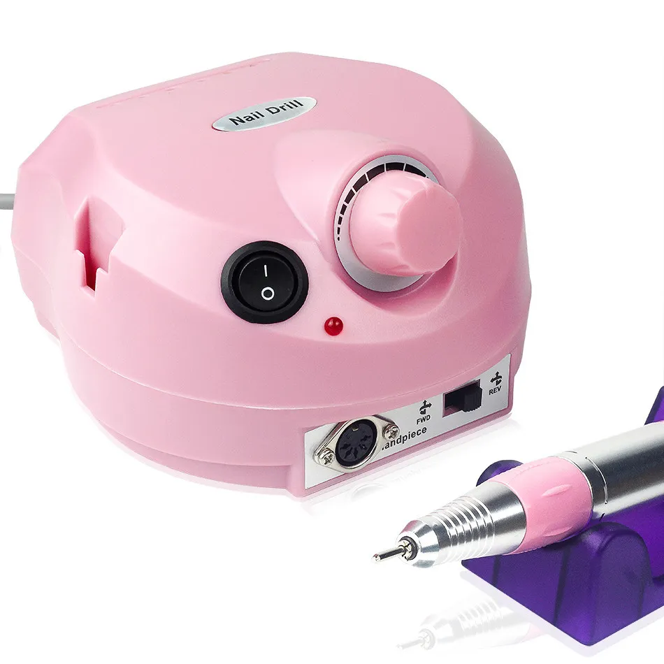 30000 tr / min Drill à ongles Pro Electric Electric Nail Force Machine Maniure and Pedicure Drill Polon pour les outils d'ongle Polon de gel à ongles1670405