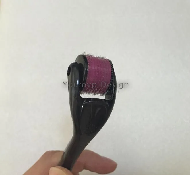 540 Micro Igły Derma Roller Roller Roller Dermatology Therapy Micaleedle Dermaroller z cylindrycznym opakowaniem DHL za darmo