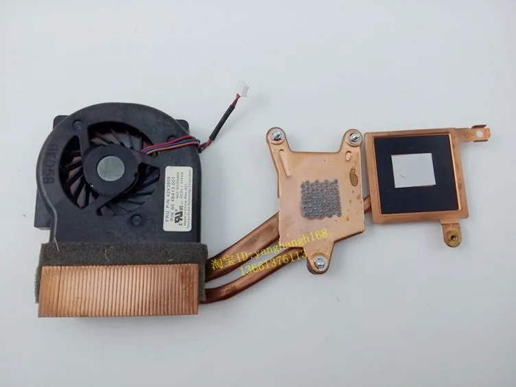 New CPU Laptop Cooler Cooling Fan & Heatsink for IBM Lenovo ThinkPad X60 X60S X61 X61S P/N: 42X3805