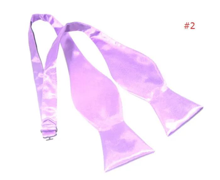 bowknot Hommes à la main librement noeud papillon 23 couleurs unies auto noeuds papillon calebasse noeud papillon pour cravate d'affaires cadeau de Noël gratuit FedEx TNT