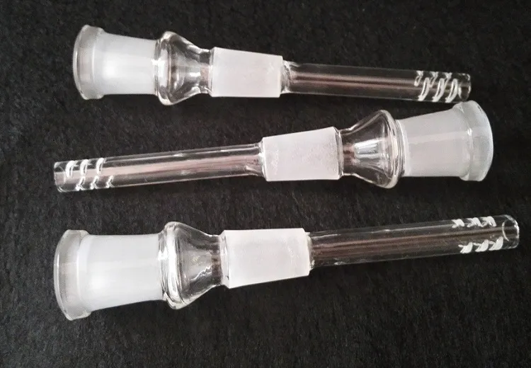 Diffuseur de tige inférieure en verre de 14,5 mm et 18,8 mm pour pipes en verre et accessoires pour fumer des bangs