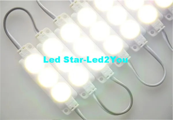 Hela LOT LED -moduler 12V 15W 3LEDS 5050 Gul RedgreenBlueWarmCool White Waterproof LED STOREFRONT LIGHT1356163
