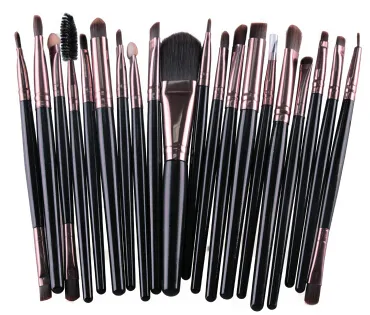 Makeupborstar 16 Färg Professionell Soft Cosmetics Maquiagem Makeup Brushes 20st / Set