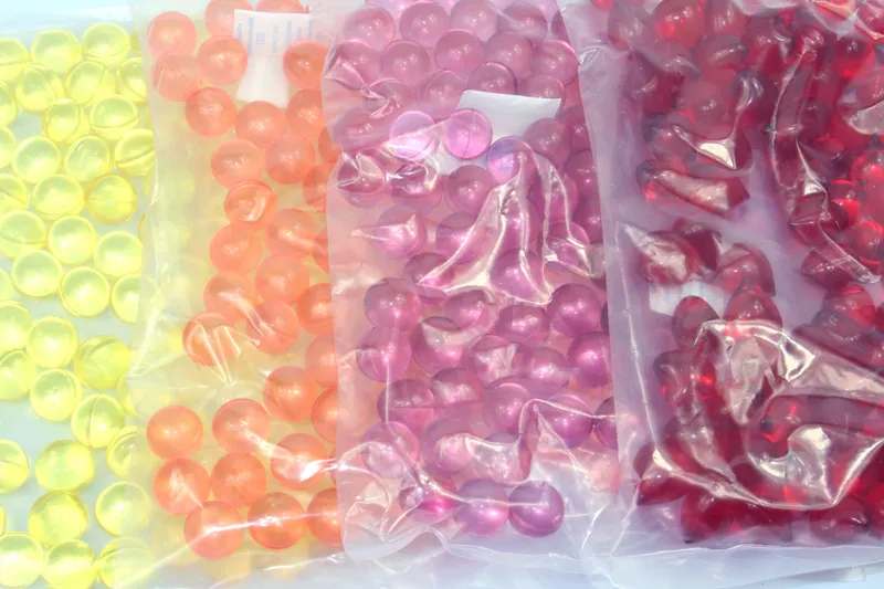 To Wholesale! Bath Oil Beads Heart Shaped Bath Oil Pearls SPA