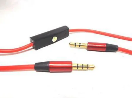 Stereo da 35 mm da maschio a maschio Aux cavo il cavo le cuffie Audio con MIC 1274059