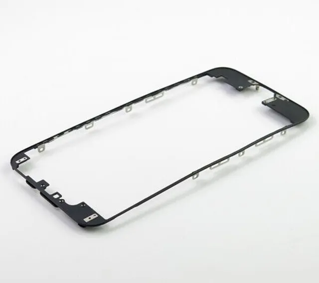 Cornice LCD Supporto LCD Cornice centrale digitalizzatore con forte colla a caldo iPhone 5G 5S 5C 6 4.7 