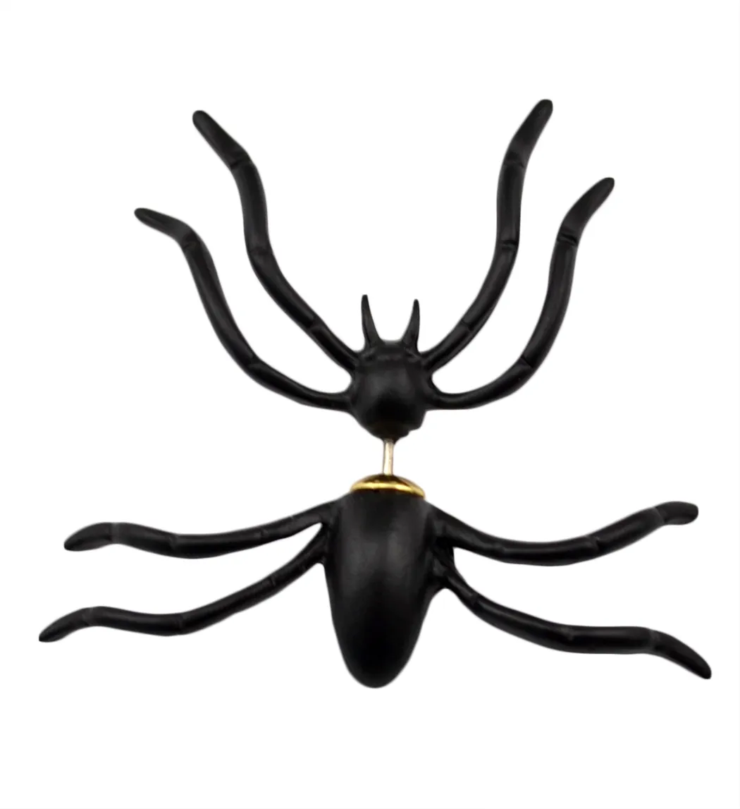 New Fashion European Style Black Spider Ohrringe für Frauen