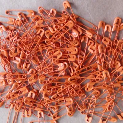 1000 peças pino de segurança de aço colorido para amuletos de joias etiquetas penduradas artesanato faça você mesmo em 23mm de comprimento 9840185