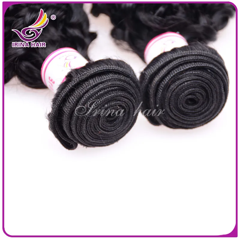 50OffNew Curly Hair Extensions 100 Brazilian Virgin Hair Kinky Curly Peruvian Malaysian Indian Mongolian Kinky Curly H9229969