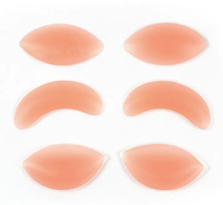 Chicken Fillets Silicone Breast Enhancers Bra Insert Pad silicone Bra Push Up Invisiable Inserts Breast Enhancers Pads 300pairs OPP packing