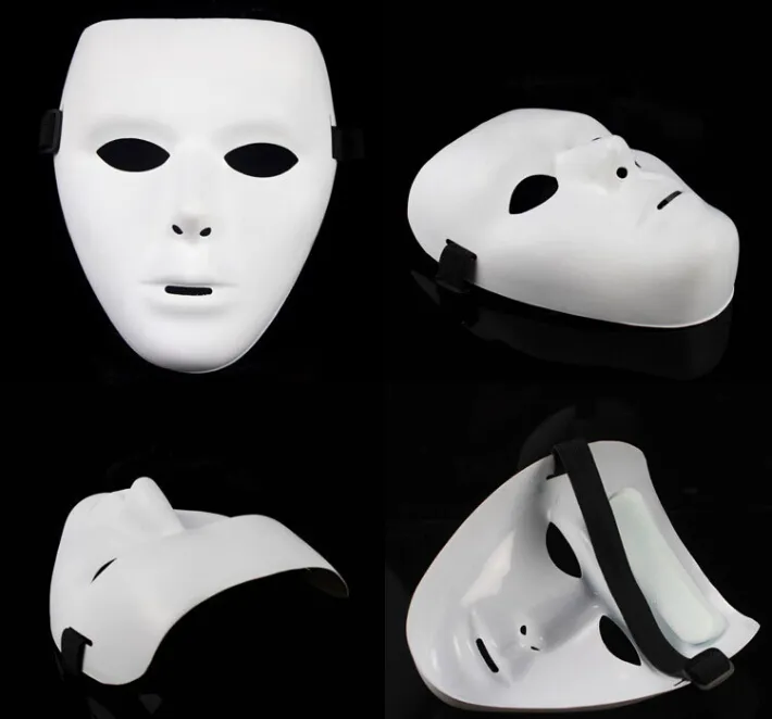 Hot Festival Mask Bboy Hiphop Mask Halloween Party Masks Jabbawo Mask Girls Boys Men Kvinnor Party Costome Pure 8 Färg Mask Jul