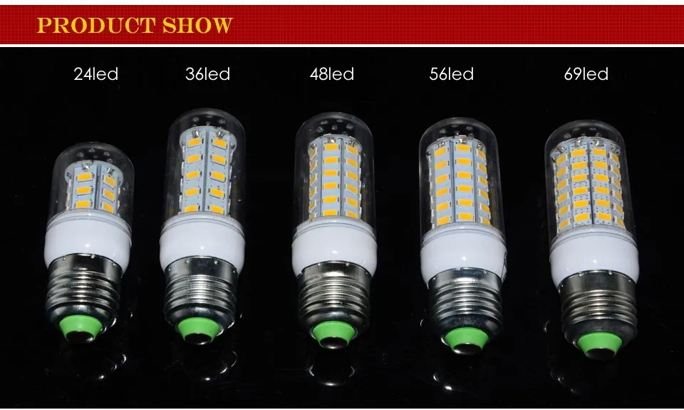 Bulbe LED Ultra Bright DHL de haute qualité E27 E14 B22 G9 110V240V SMD 5730 CHIP 360 ANGLE ANGLE LED LEMPORT DE LUMBRE LUMBRE 504708943