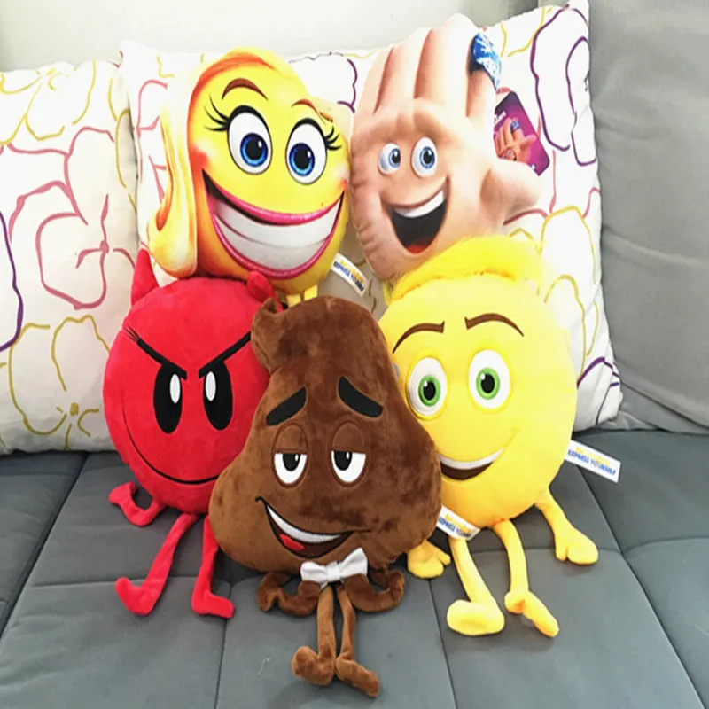 Emoji movie deals plush toys