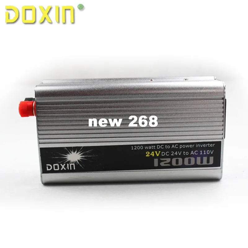 1200 W DC 24 V para AC 110 V Automotive Power Inverter Conversor de Carregador para Carro Auto Car Power Venda Quente ST-N013