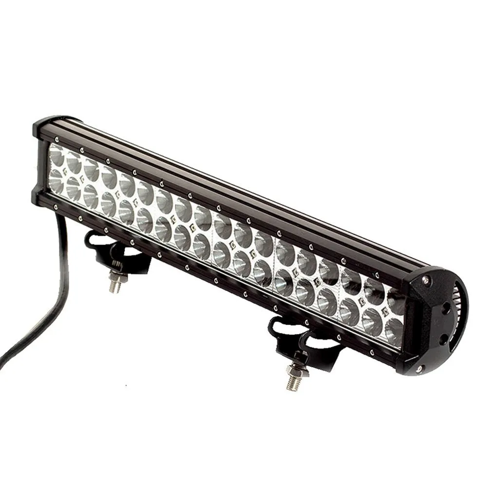 17 inch 108W LED Lightbar Offroad 12V 24V voor off-road 4x4 SUV ATV JEEP DRIVNG LAMP SPOT FLOT IP67 36 CREE LED Truck Werklampen