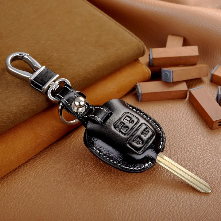 Leder Lexus 2 3 Tasten Autoschlüssel Shell Case Abdeckung Für Toyota  Corolla RAV4 PRADO YARIS Land Cruiser Schlüsselhalter Brieftasche  Schlüsselanhänger Zubehör Von 21,49 €