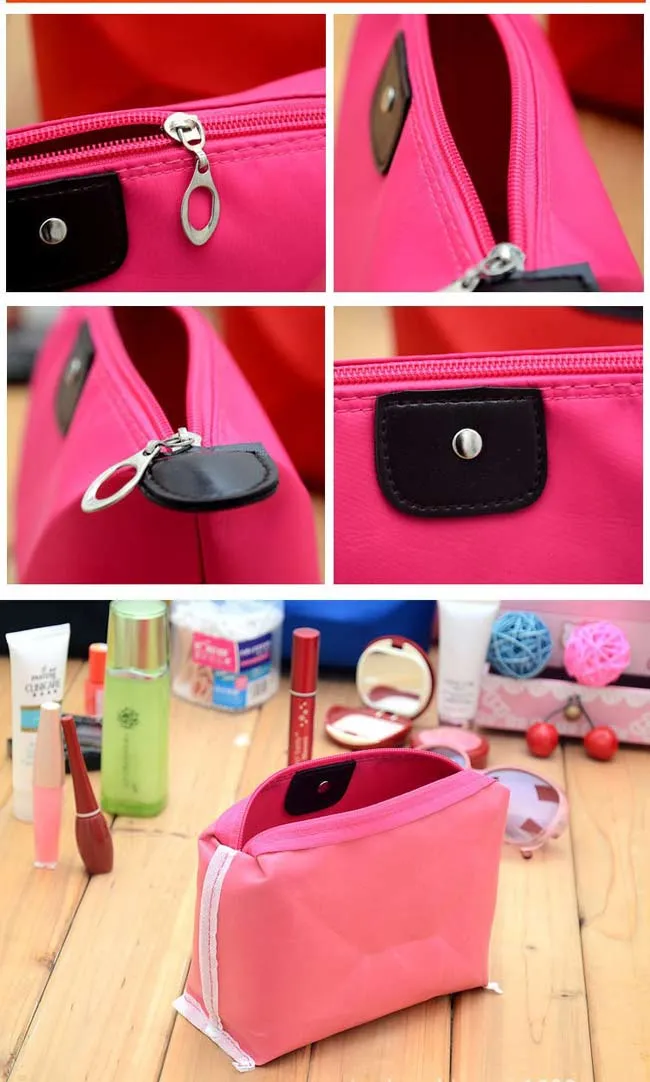 Simple makeup bag fashion Waterproof travel bag cosmetic organizer make up storage for women #6691