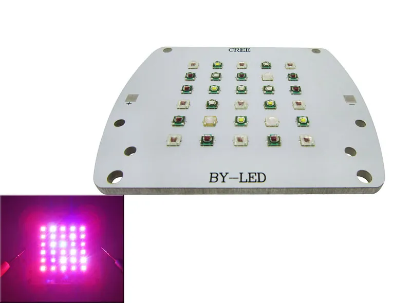 100W Led Module Light 5000K White + 630 Red + 530NM Green+ 460NM BBue ...