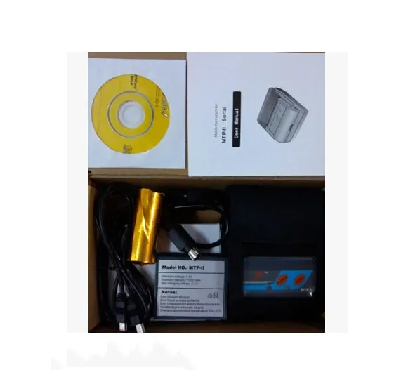 열 미니 모바일 블루투스 프린터 MPT-2 휴대용 라벨 영수증 프린터 지원 안드로이드 및 IOS 시스템