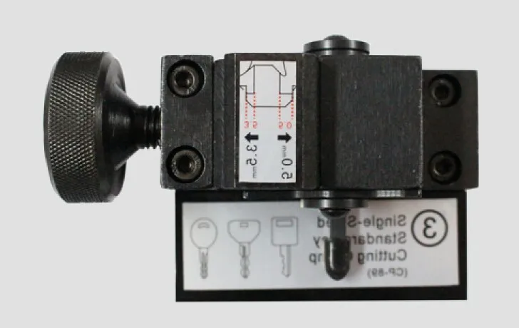 As mais recentes braçadeiras de chave padrão single-sided Sec E9 para máquina de corte de chave totalmente automática SECE92920853