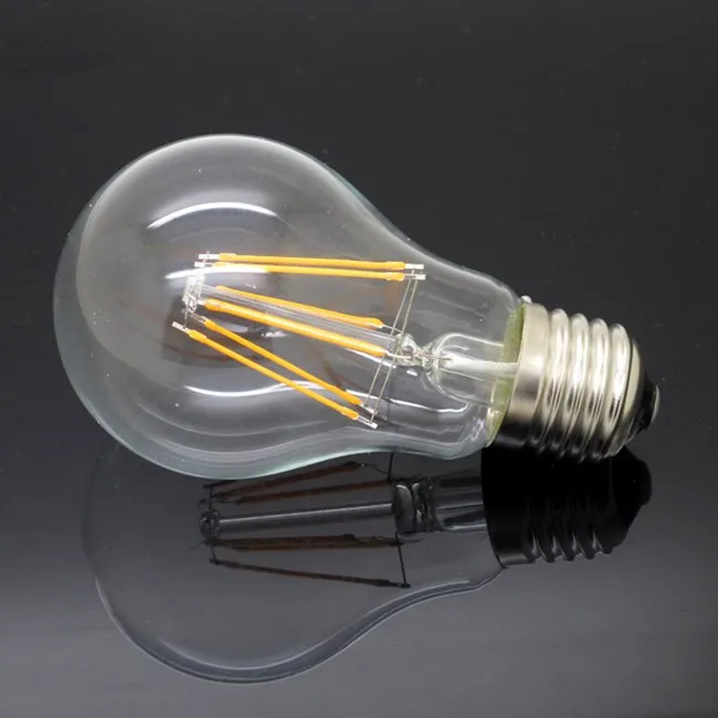 Ampoule LED à Filament E27 E26 B22 220-240V, blanc/blanc chaud, lumière à 360 degrés, lampe rétro 4W 6W 8W, nouveau