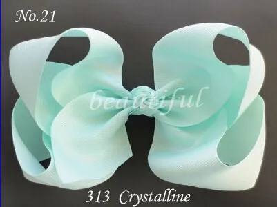 15 off details about new style Girl 8 Inch children Hair Bow Clip Grosgrain Ribbon baby girls hair bow drop 6843774