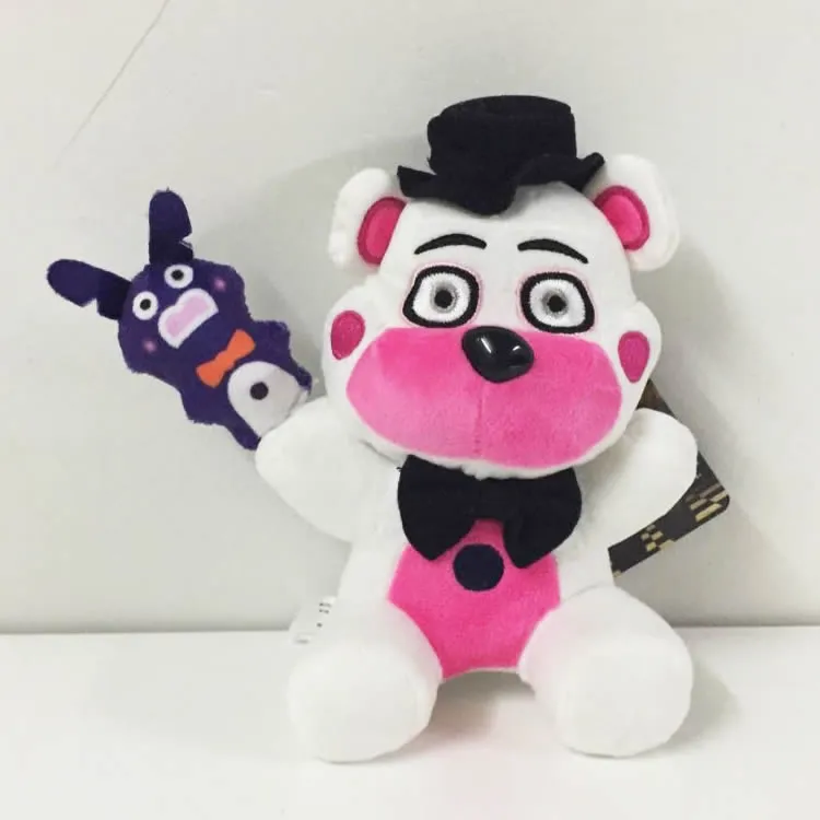 Пять ночей в Фредди Sister Место Плюшевые игрушки Ennard младенца Ballora Bonnet Funtime Foxy Funtime Freddy 7Inch Doll