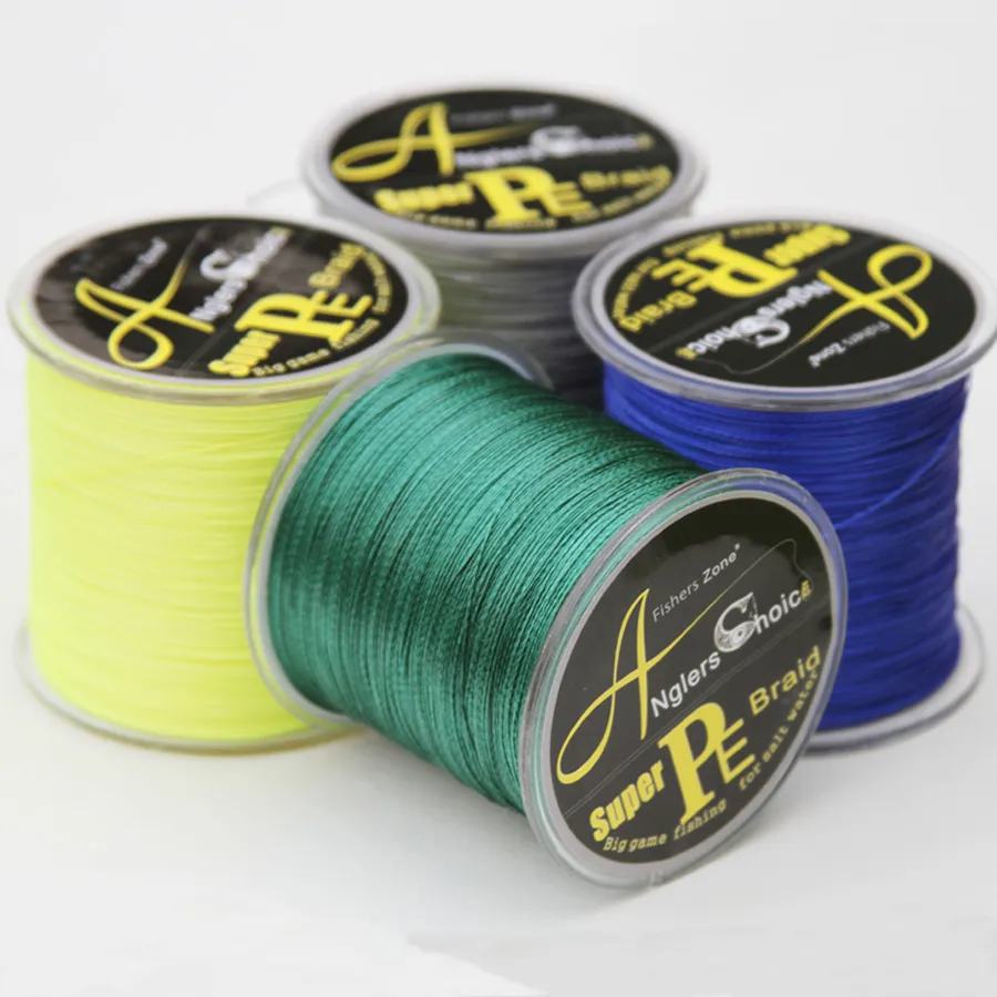 Super Strong PE trançado linha de pesca 500 M japonês Multifilament Braid linha 10 20 30 40 60 80 100LB