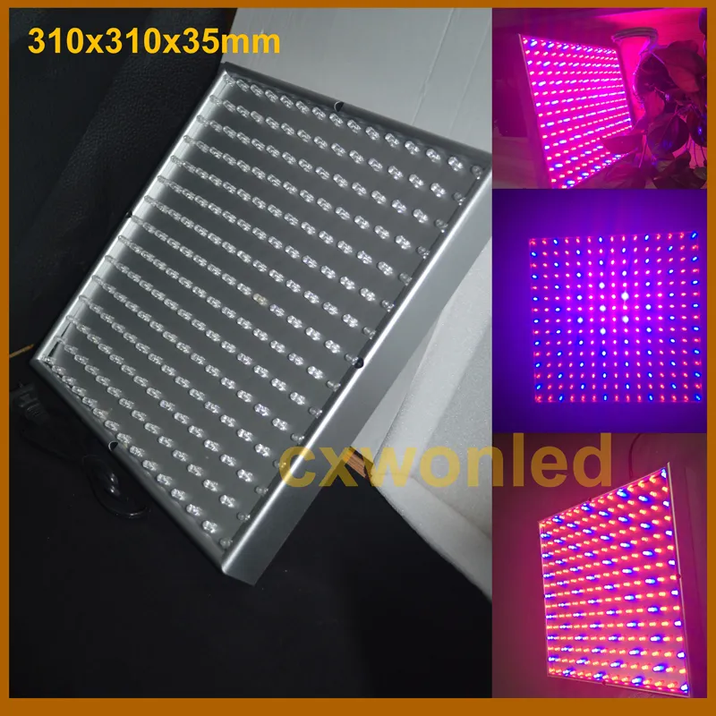 Le plus récent 14W 165Red: 55Blue LED haute puissance élèvent la lumière pour les plantes à fleurs et le système hydroponique LED panneau de culture AC85-265V DHL UPS livraison gratuite