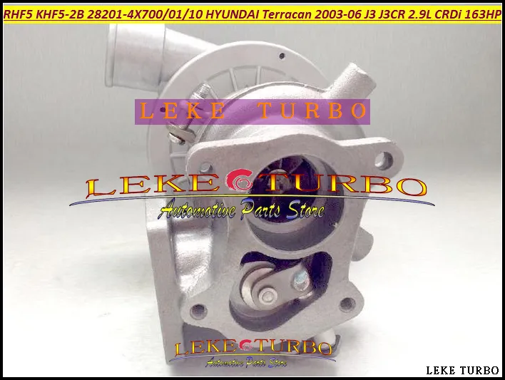 Commercio all'ingrosso RHF5-2B KHF5-2B 28201-4X700 28201-4X701 28201-4X710 Turbo Turbocompressore HYUNDAI Terracan Auto 2003-06 J3 J3CR 2.9L CRDi 163HP