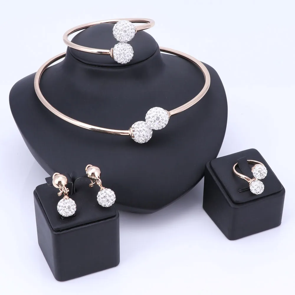 Necklace Wholesale African Beads Jewelry Set Fashion Wedding Of