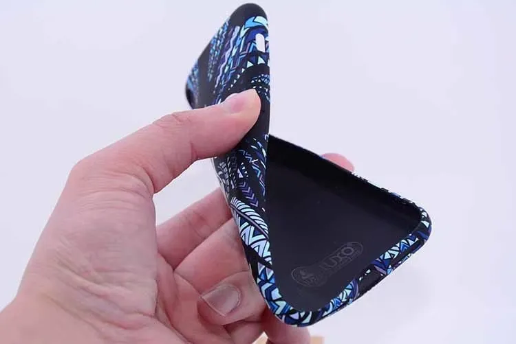 Nova marca animais leão lobo coruja padrão duro volta caso de telefone para iphone x brilho no escuro luminosa floresta rei tpu case2717282