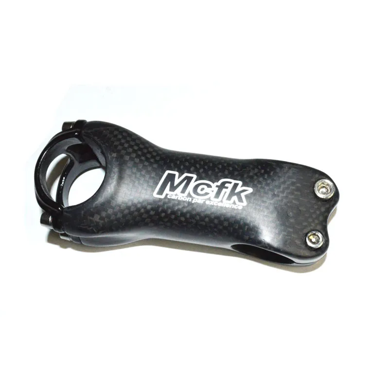 MCFK 3K carbon stem road bicycle handlebar mountain bike stems angle 6 17 degree 318mm 2860mm gloss matte cycling parts3148781