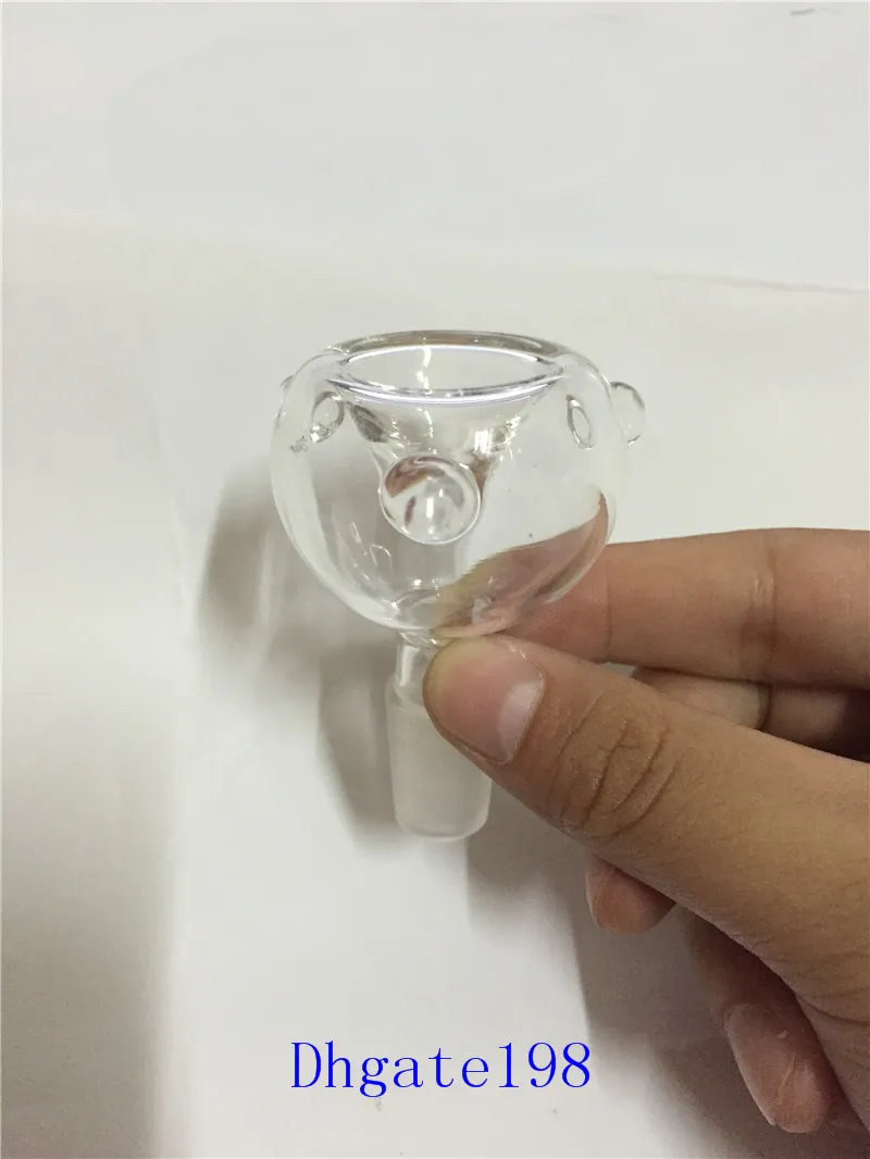 14mm multifunktionsglasskål aska catcher och bubbler glas calabash percolator två gemensamma storlek glas bubbler glas hookah fri sändning