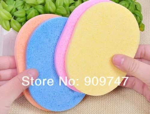  Magic Face Cleaning Wash Pad Puff Seaweed Cosmetic Puff Cleansing facial flutter wash face sponge makeup tools
