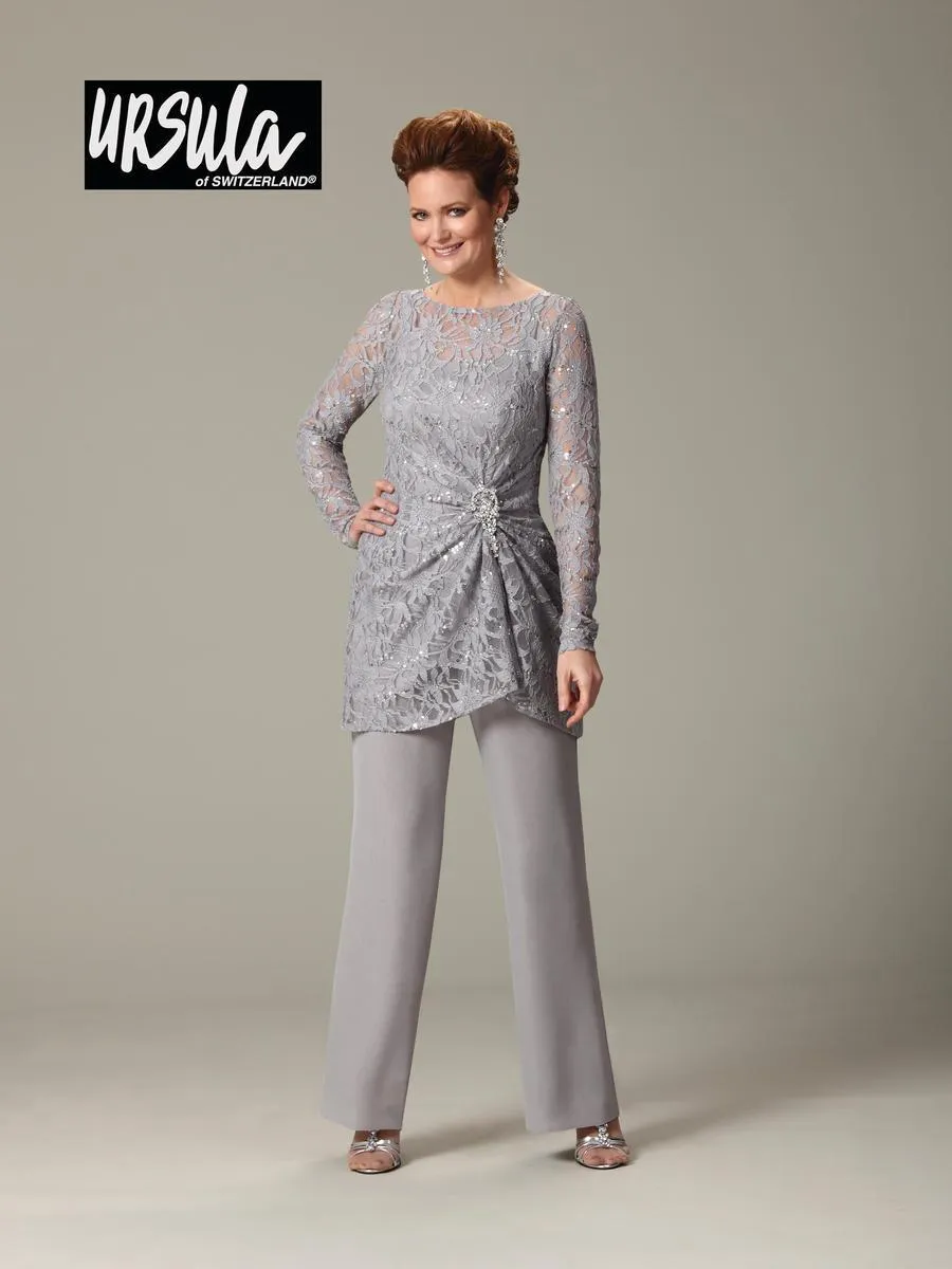 Plus size lace pant suits on sale