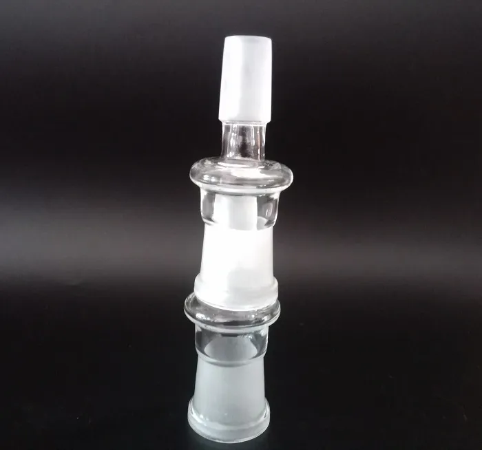 Glazen Bong Adapter 14mm Man 18.8mm Vrouwelijke Glas bijlage voor Glas waskolf Waterleiding Connector