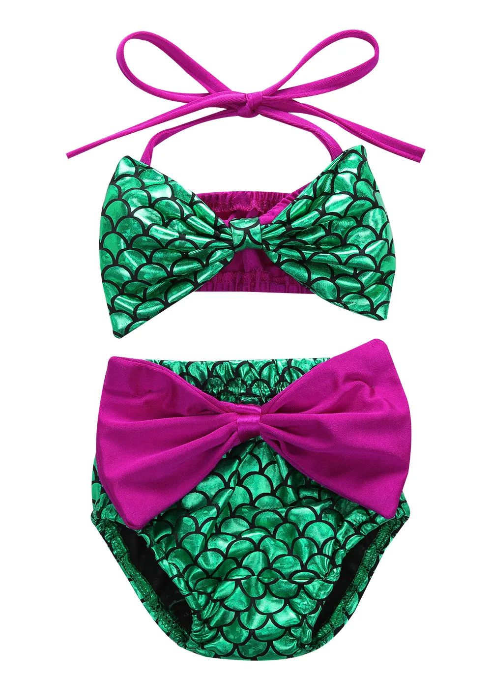 Toddler Kids Swimwear Baby Girl Mermaid Swimsuit Girls Bikini Set